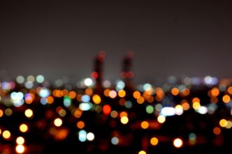 police in night