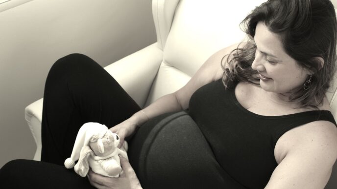 baby pregnant woman