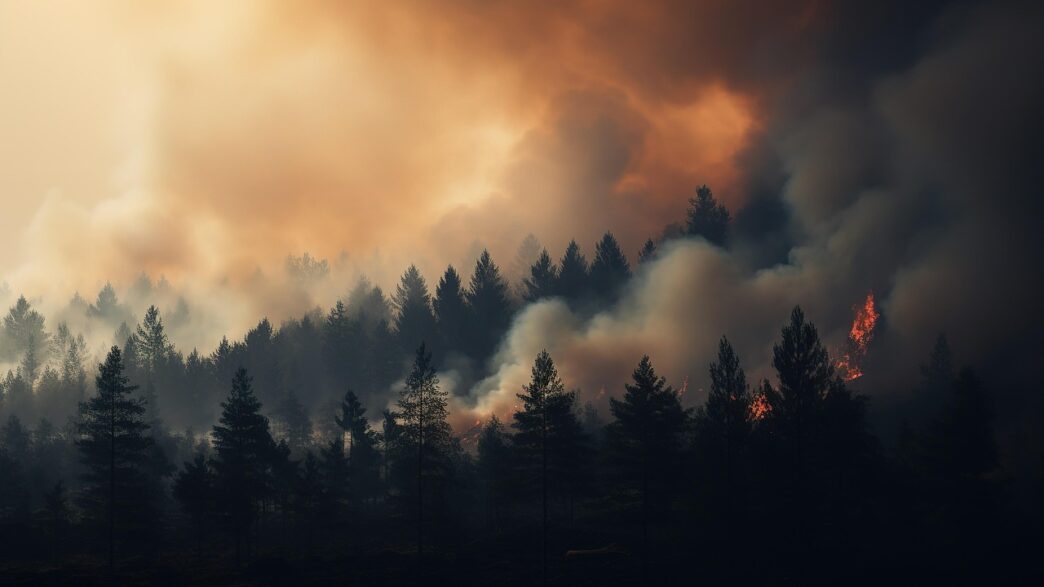fire in nature