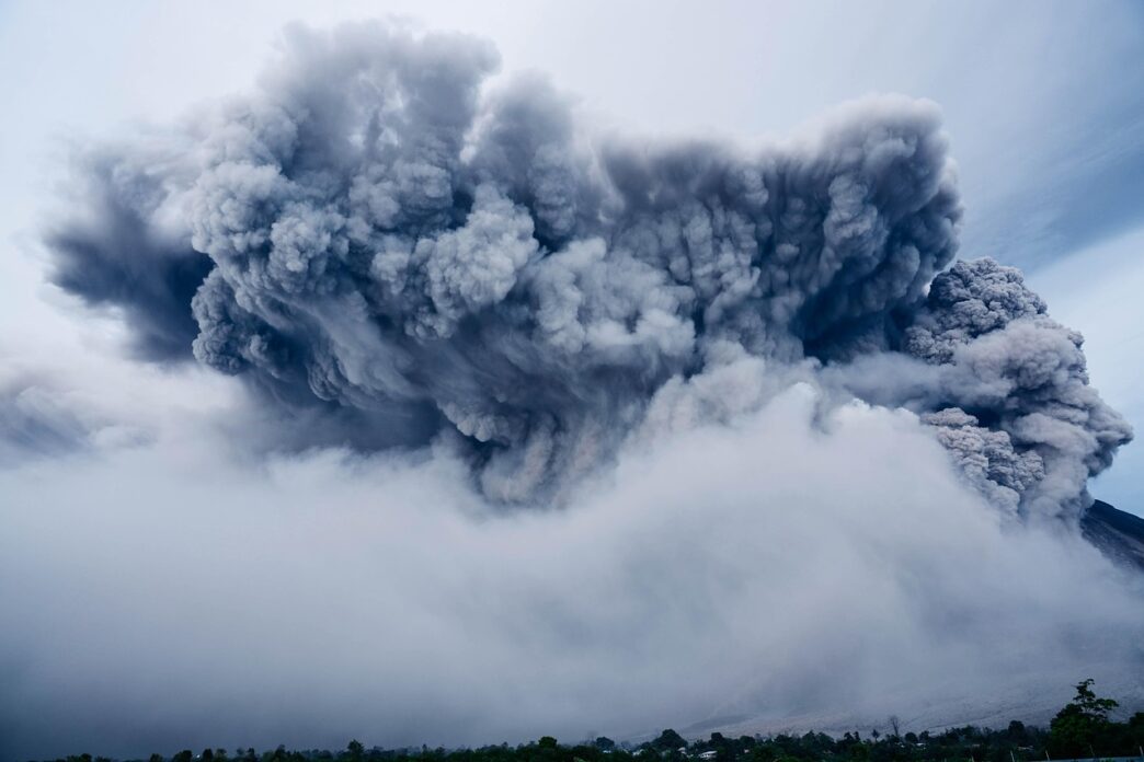 volcanic ash