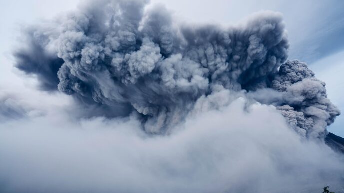 volcanic ash