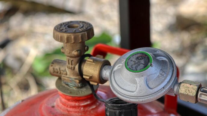 gas stove