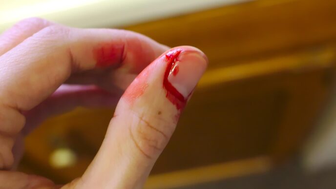 blood knife