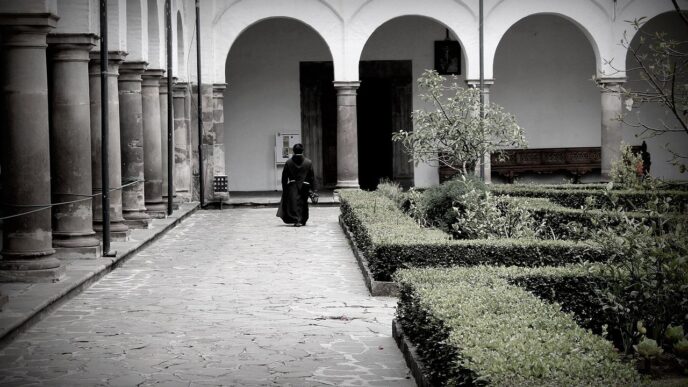 christian monk
