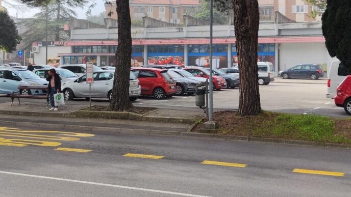 Parkiranje Koper vir MOK fotro Marjetica Koper