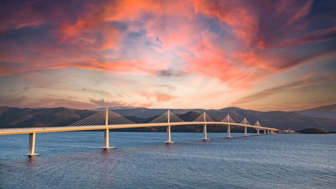 bridge to peljesac
