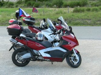 motobike axident