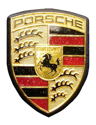 Porsche hood emblem