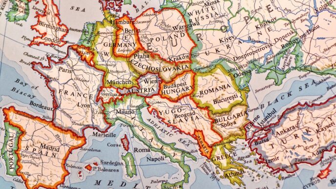 europe map