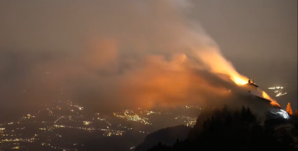 pozar Orlovo gnezdo