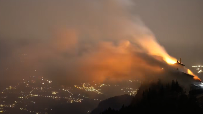 pozar Orlovo gnezdo